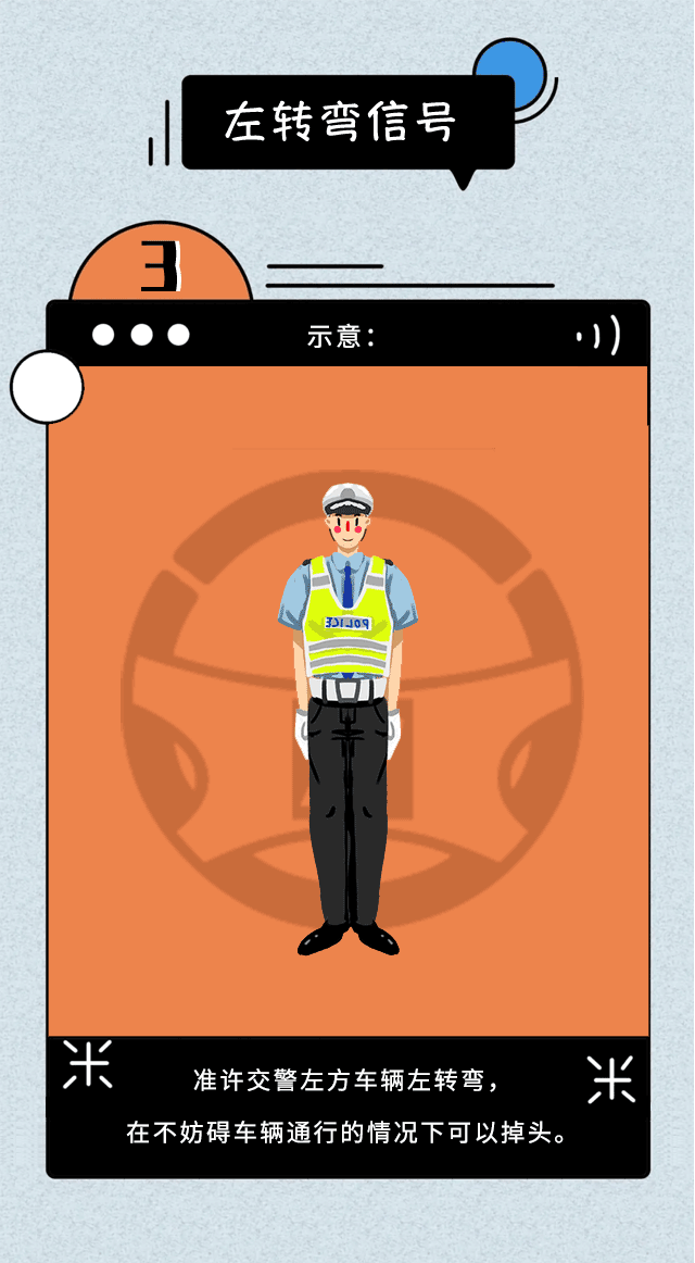 【济宁大运河驾校】令人头晕蒙圈的交通手势，一个手势舞就能搞定(图8)